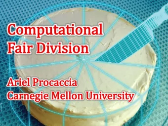 Room 1  $10  Room 2  Room 3 E NVY -F REE R ENT D IVISION  Theorem [Sevensson 1983]: An envy-free