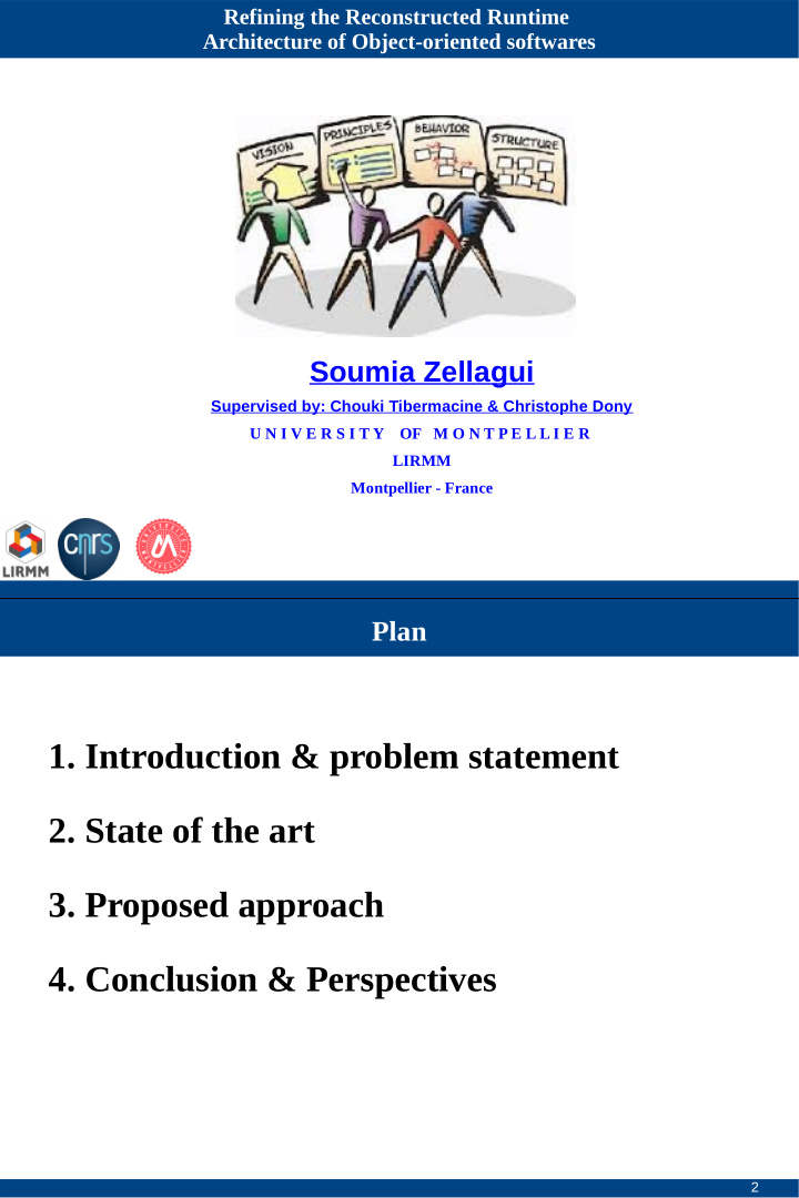 1 introduction problem statement 2 state of the art 3