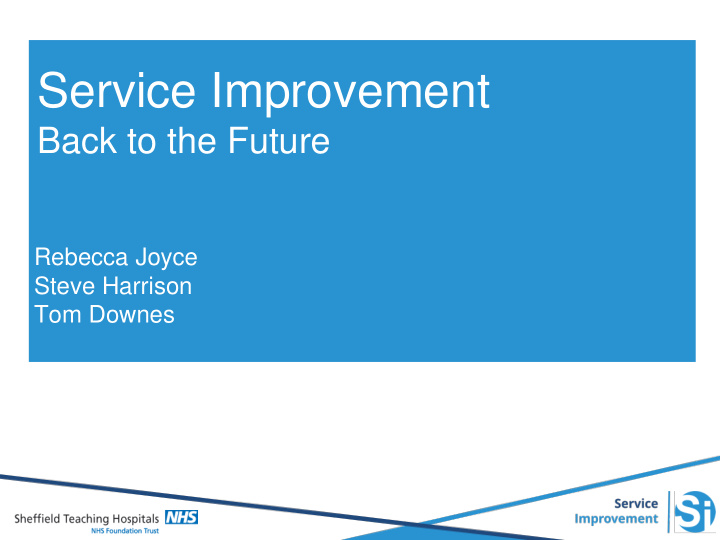 service improvement