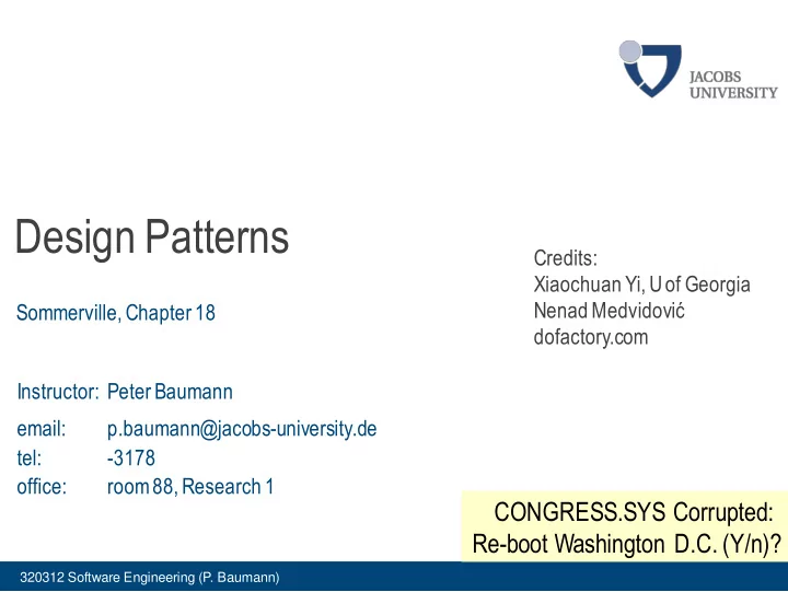 design patterns