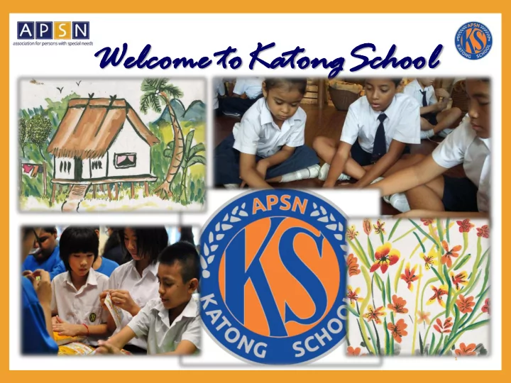 we welc lcom ome e to toka katongschoo tongschool