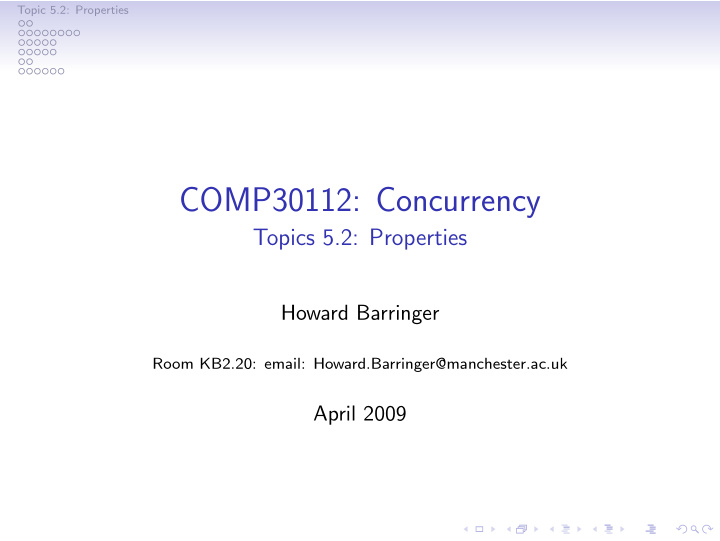 comp30112 concurrency