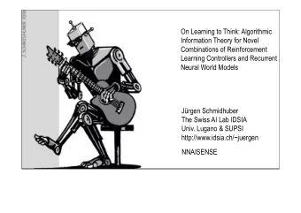 On Learning to Think: Algorithmic  Information Theory for Novel  Combinations of Reinforcement