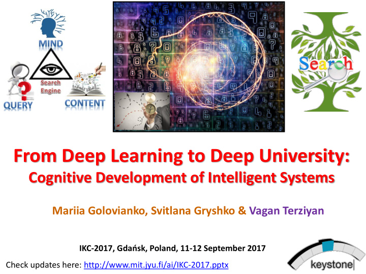 from deep learning to deep university