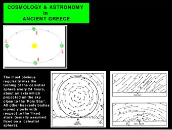 COSMOLOGY &amp;  ASTRONOMY  telescopes, but they did some have  in  access to very old Egyptian