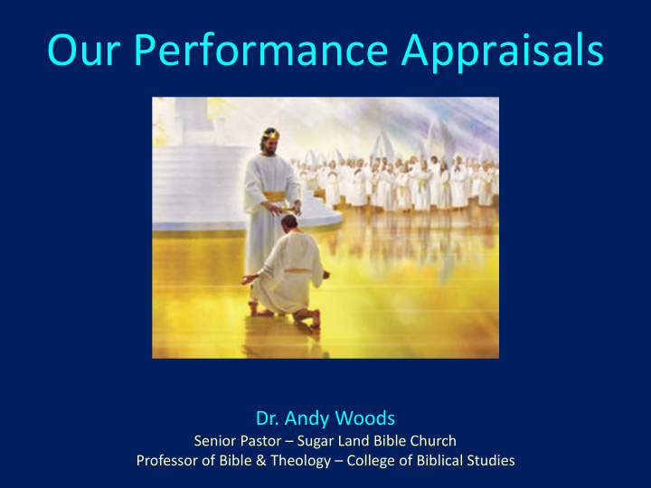 our performance appraisals