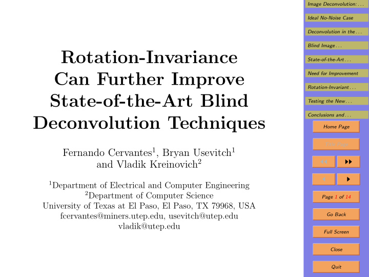 rotation invariance