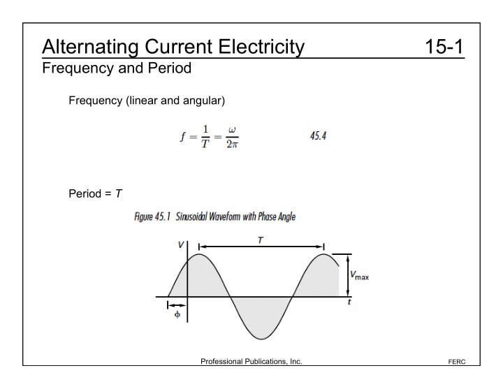 alternating current electricity 15 1