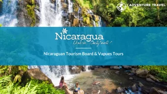 Nicaraguan Tourism Board &amp; Vapues Tours  TODAYS EXPERT  IMAGE  IMAGE  IMAGE  Nahiry Silwany
