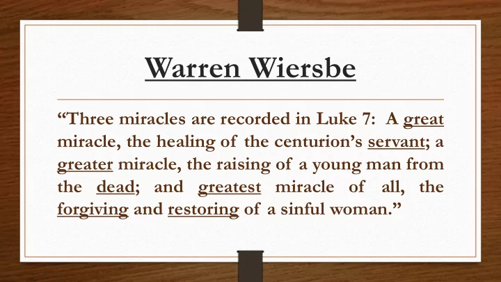 warren wiersbe