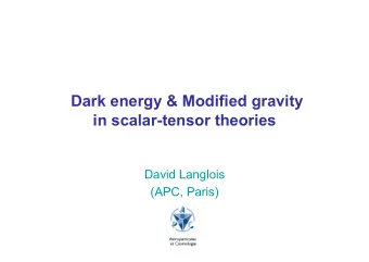 Introduction  So far, GR seems compatible with all observations.  Several motivations for