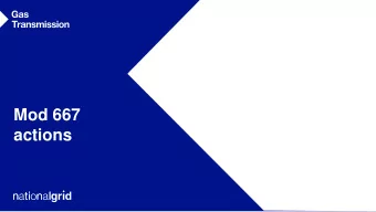 Mod 667  actions 1101: National Grid NTS to provide evidence as to whether the Duration  Test was