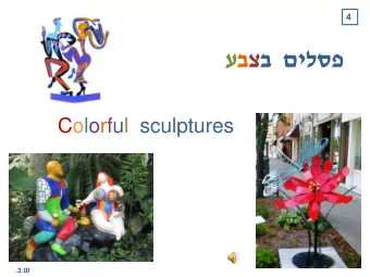 Colorful  sculptures  ..  Yayoi Kusama  Yayoi Kusama  Henry Moore in a