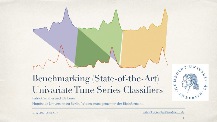 benchmarking state of the art univariate time series