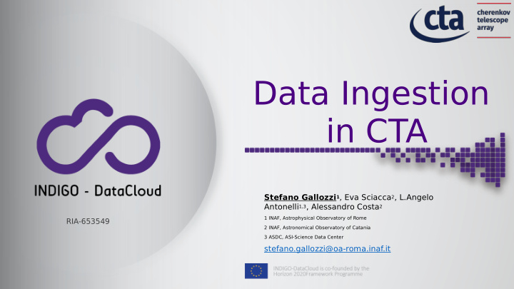 data ingestion in cta