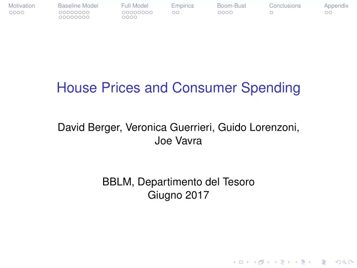 house prices and consumer spending