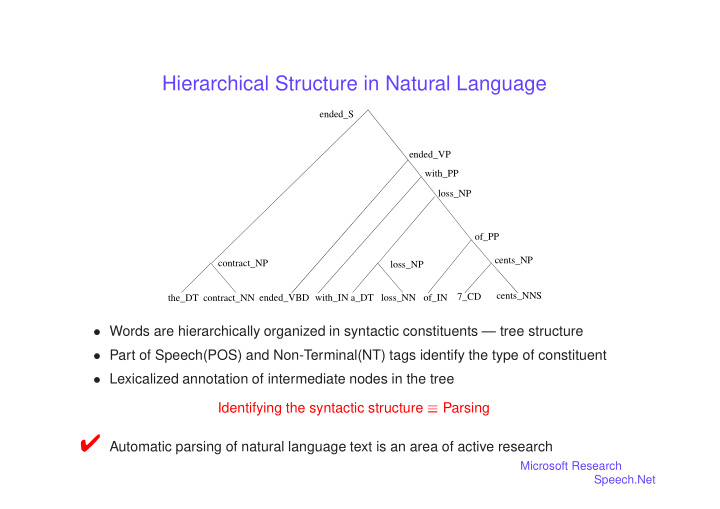 exploiting syntactic structure for language modeling