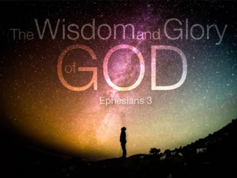 According to  his eternal purpose that he  accomplished  in Christ Jesus  our Lord.  Ephesians 3.11