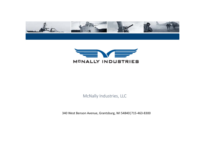 mcnally industries llc