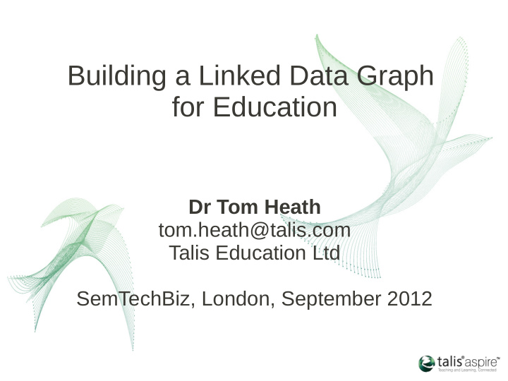 building a linked data graph for education