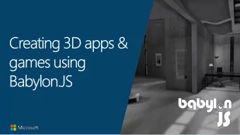 David Catuhe  David Rousset  Windows Clients Evangelist Lead  Windows Clients Evangelist
