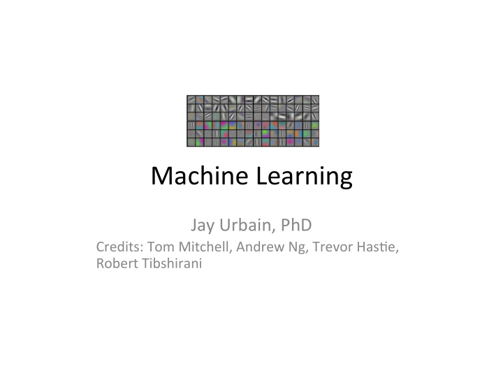 machine learning