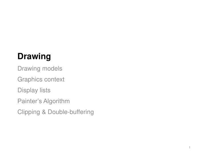 drawing