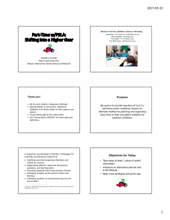 Part-Time w/PBLA: Downtown: 397 Carlton St. &amp; 406 Edmonton St. River Heights: 465 Stafford St.