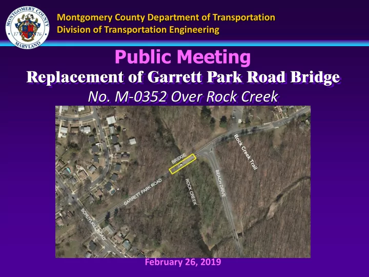public meeting