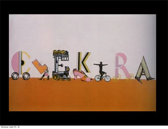 Monday, April 25, 16  During the 1970s, the relevance  of Modernism is challenged.  Designers