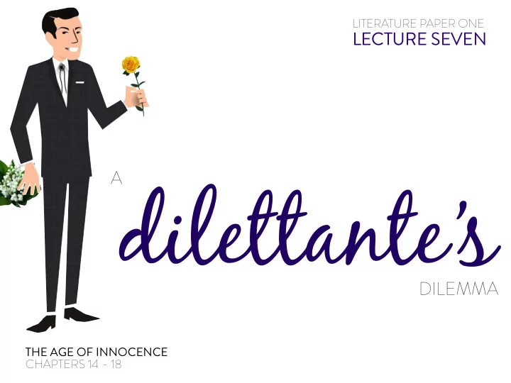 dilettante s