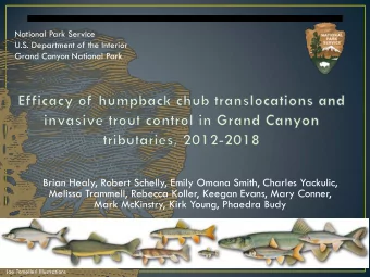 Brian Healy, Robert Schelly, Emily Omana Smith, Charles Yackulic,  Melissa Trammell, Rebecca