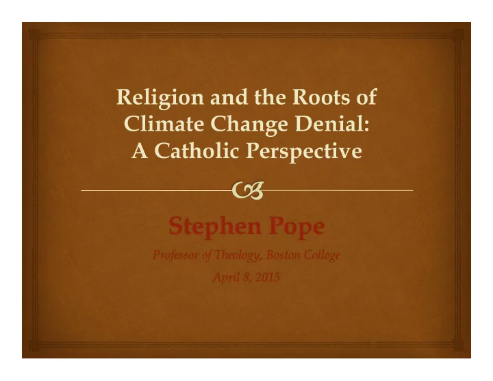 stephen pope