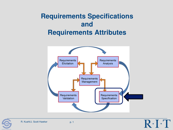 requirements specifications and requirements attributes