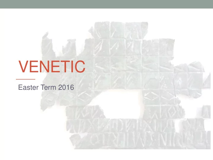 venetic