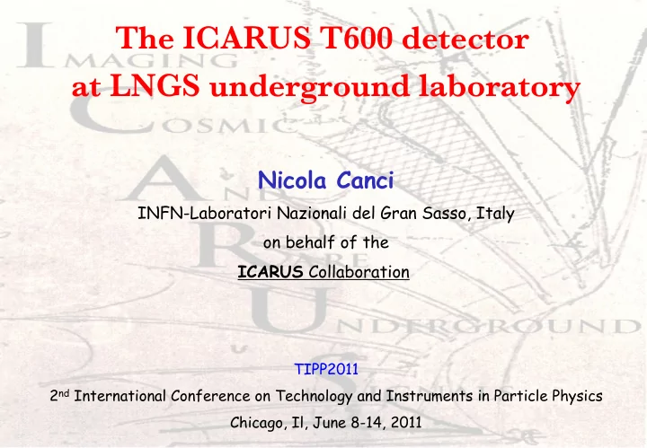 the icarus t600 detector at lngs underground laboratory