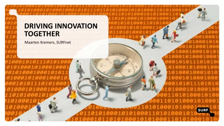 driving innovation together