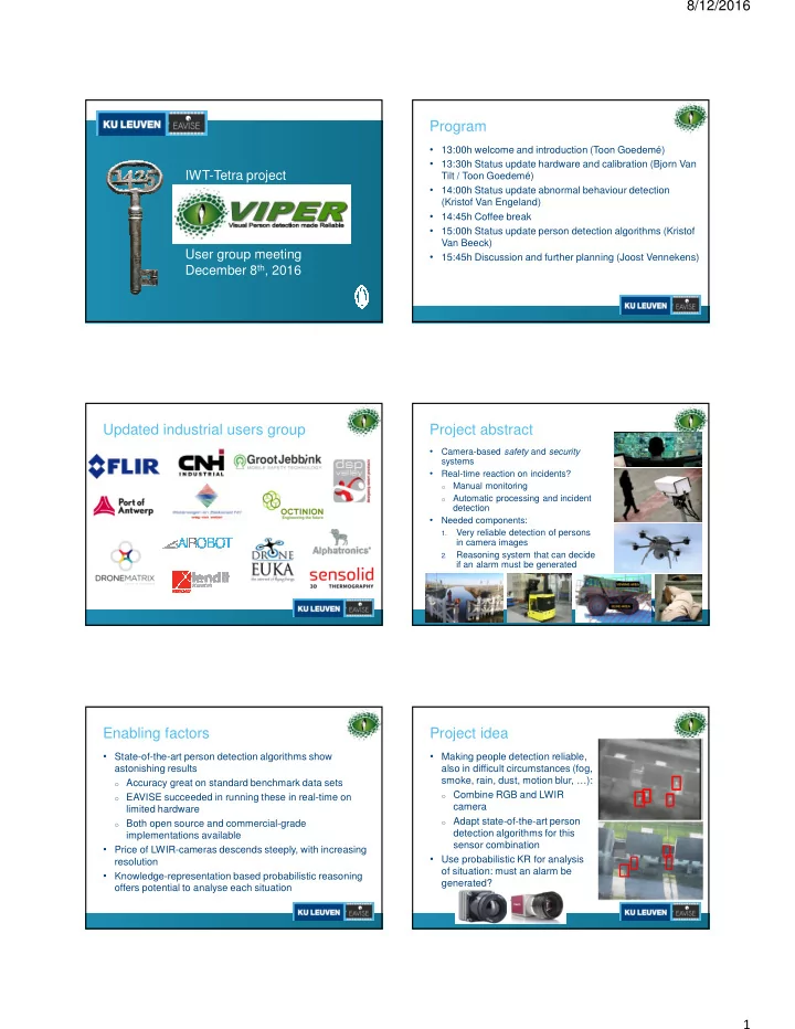 program