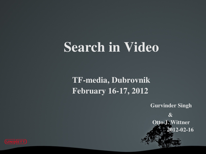 search in video
