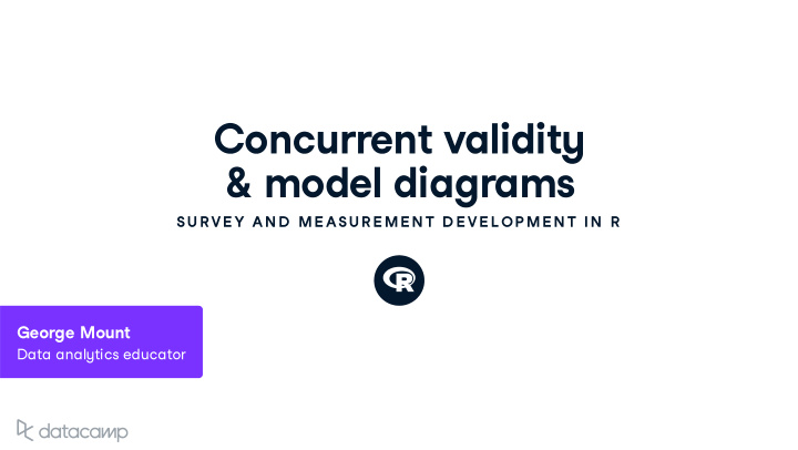 conc u rrent v alidit y model diagrams