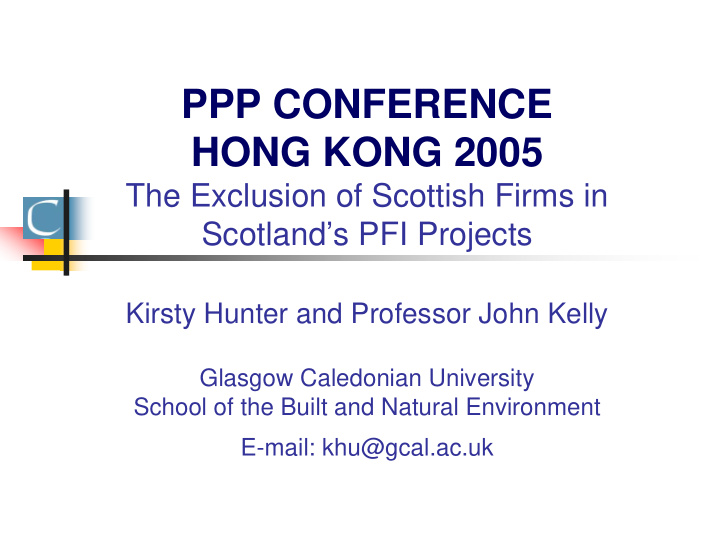 ppp conference hong kong 2005
