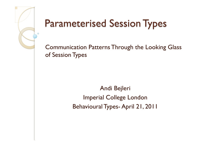 communication patterns through the looking glass of