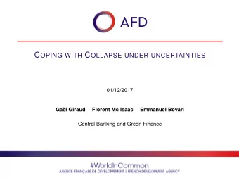 Outlines  1  Introduction  2  Related Literature  3  Modeling set-up  4  Target achievements  5