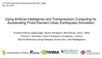Using Artificial Intelligence and Transprecision Computing for  Accelerating Finite-Element Urban