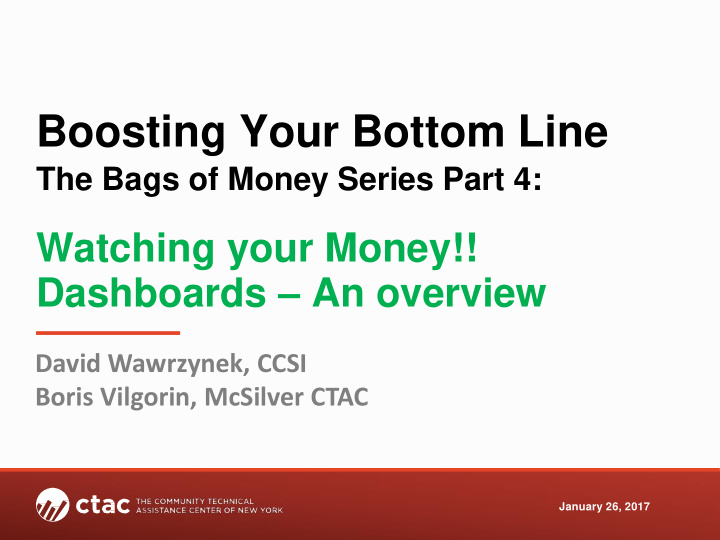 boosting your bottom line
