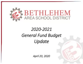 Updat  Update  Apri April 20, 20, 2020  2020  Commo mmon Threads Threads Throughout Throughout