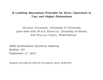 Background: The linear Schr  odinger equation iu t =   u  does not respect special