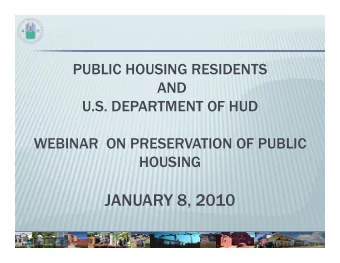 JANUARY 8, 2010  AGENDA Welcome and Introductions (5 min)    Catherine Bishop ,  NHLP Welcome,