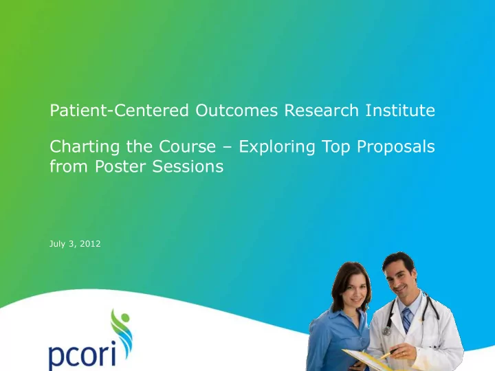 charting the course exploring top proposals