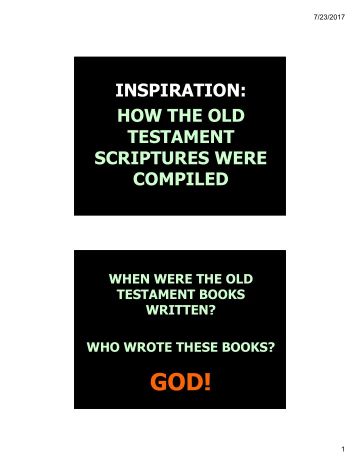 god